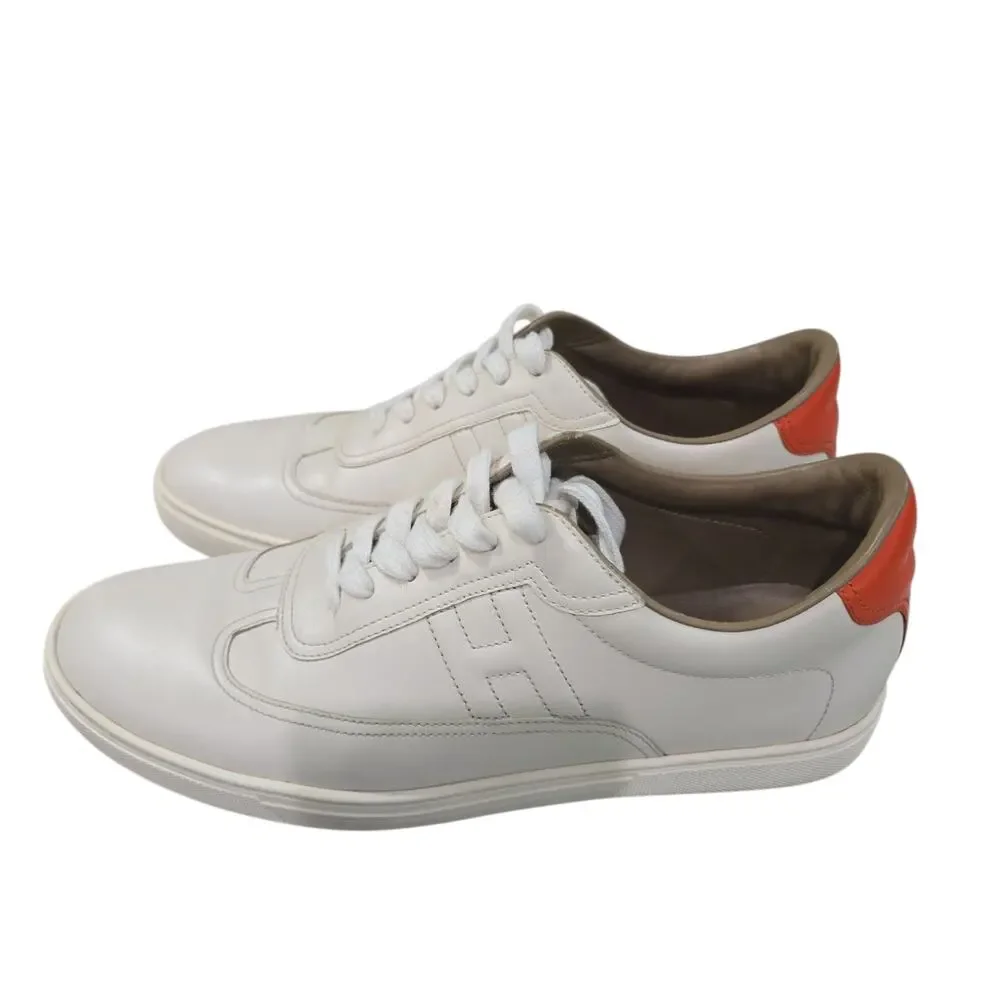 Hermes Men's Quicker Leather Sneakers